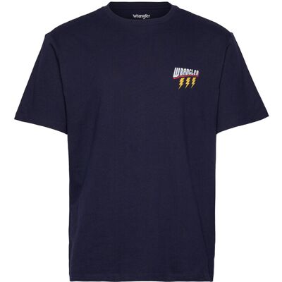 Wrangler Small Graphic Tee S NAVY S Wrangler Small Graphic Tee S NAVY S