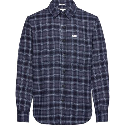 Wrangler Overshirt S DARK BLUE S Wrangler Overshirt S DARK BLUE S