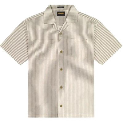 Wrangler Ss Resort Shirt M x 00 GOTHIC OLIVE M x 00 Wrangler Ss Resort Shirt M x 00 GOTHIC OLIVE M x 00