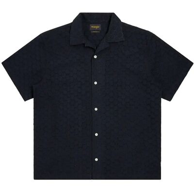 Wrangler Ss Resort Shirt M x 00 DARK NAVY M x 00 Wrangler Ss Resort Shirt M x 00 DARK NAVY M x 00