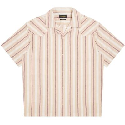 Wrangler Ss W Resort Shirt S x 00 TAN RUBY WINE S x 00 Wrangler Ss W Resort Shirt S x 00 TAN RUBY WINE S x 00