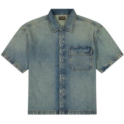 Wrangler Ss Overshirt M x 00 CANYON SHADE M x 00 Wrangler Ss Overshirt M x 00 CANYON SHADE M x 00