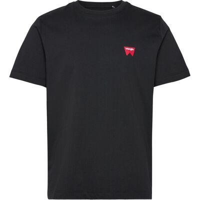 Wrangler Sign Off Tee S BLACK S Wrangler Sign Off Tee S BLACK S