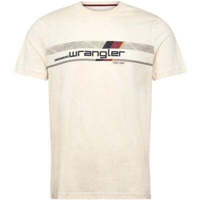 Wrangler Ss Tee S WHITE S Wrangler Ss Tee S WHITE S