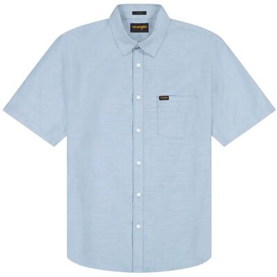 Wrangler Ss 1 Pkt Shirt M x 00 CAPTAINS BLUE M x 00 Wrangler Ss 1 Pkt Shirt M x 00 CAPTAINS BLUE M x 00