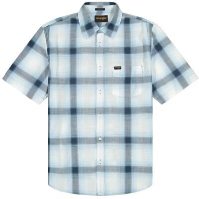 Wrangler Ss 1 Pkt Shirt M x 00 MIDNIGHT NAVY M x 00 Wrangler Ss 1 Pkt Shirt M x 00 MIDNIGHT NAVY M x 00