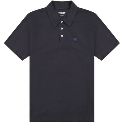Wrangler Polo Shirt M x 00 BLACK M x 00 Wrangler Polo Shirt M x 00 BLACK M x 00
