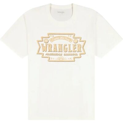 Wrangler Americana Tee M x 00 WORN WHITE M x 00 Wrangler Americana Tee M x 00 WORN WHITE M x 00