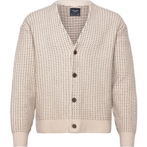 Abercrombie & Fitch Cream Birdseye Cropped Vintage Cardigan M 100 M Abercrombie & Fitch Cream Birdseye Cropped Vintage Cardigan M 100 M