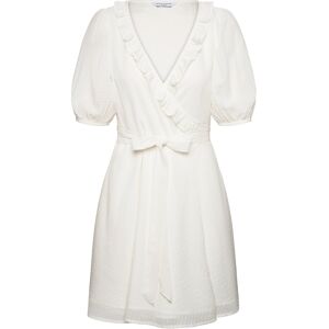 Bubbleroom Towa Frill Dress S WHITE S Bubbleroom Towa Frill Dress S WHITE S