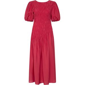 Bubbleroom Cc Puff Sleeve Smock Dress 42 RED 42 Bubbleroom Cc Puff Sleeve Smock Dress 42 RED 42
