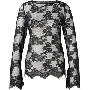 Malina Leni Sheer Lace Top 34 BLACK 34 Malina Leni Sheer Lace Top 34 BLACK 34