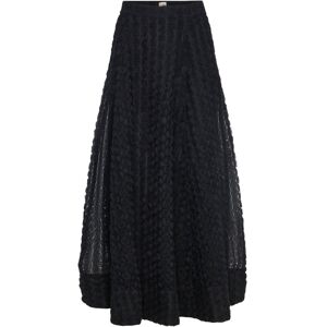 by Ti Mo Decorated Maxi Skirt XS 099 - BLACK XS by Ti Mo Decorated Maxi Skirt XS 099 - BLACK XS