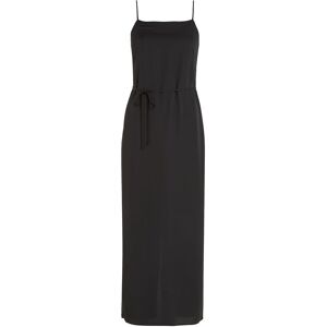 Calvin Recycled Cdc Midi Slip Dress 36 CK BLACK 36 Calvin Recycled Cdc Midi Slip Dress 36 CK BLACK 36