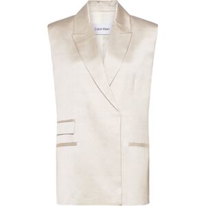 Calvin Shiny Viscose Tailored Vest 40 PEYOTE 40 Calvin Shiny Viscose Tailored Vest 40 PEYOTE 40
