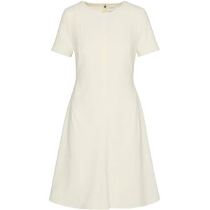 Calvin Scuba Fit And Flare Dress 36 EGRET 36 Calvin Scuba Fit And Flare Dress 36 EGRET 36