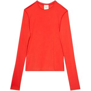 Calvin Ls Inside Out Sheer Wool Knit To XS TUSCAN TERRA COTTA XS Calvin Ls Inside Out Sheer Wool Knit To XS TUSCAN TERRA COTTA XS