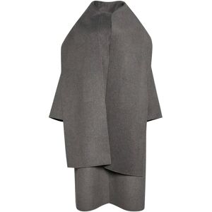 Calvin Dbl Face Wool Scarf Coat - Melan L CHARCOAL HEATHER AS MILL STANDARD L Calvin Dbl Face Wool Scarf Coat - Melan L CHARCOAL HEATHER AS MILL STANDARD L