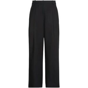 Calvin Stretch Chino W/ Pleat -Wide Leg 40 BLACK 40 Calvin Stretch Chino W/ Pleat -Wide Leg 40 BLACK 40