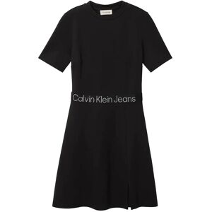 Calvin Tape Milano Ss Dress XS BLACK XS Calvin Tape Milano Ss Dress XS BLACK XS