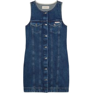 Calvin Whs Slvls Mini Trucker Dress Mad XS MADDEN BLUE XS Calvin Whs Slvls Mini Trucker Dress Mad XS MADDEN BLUE XS