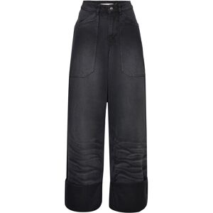 Cannari Concept Black Wash Loose Jeans 36 FORGED IRON 36 Cannari Concept Black Wash Loose Jeans 36 FORGED IRON 36
