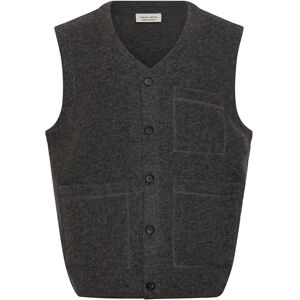 Casual Friday Cfraf 0218 Wool Fleece Gillet M MID GREY MELANGE M Casual Friday Cfraf 0218 Wool Fleece Gillet M MID GREY MELANGE M