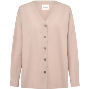 Closed No Collar Blouse Shirts & Blouses L PLASTER BEIGE L Closed No Collar Blouse Shirts & Blouses L PLASTER BEIGE L