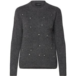 Copenhagen Muse Cmdiamond-Pullover XS DARK GREY MELANGE XS Copenhagen Muse Cmdiamond-Pullover XS DARK GREY MELANGE XS