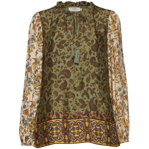 Cream Emmeliecr Blouse 34 PAISLEY FLOWER MIX 34 Cream Emmeliecr Blouse 34 PAISLEY FLOWER MIX 34