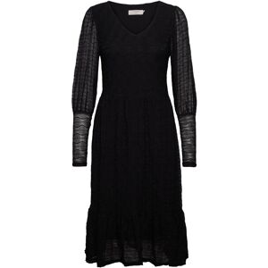 Cream Crmullo Short Dress - Kim Fit XS PITCH BLACK XS Cream Crmullo Short Dress - Kim Fit XS PITCH BLACK XS