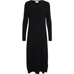 Cream Crvillea Knit Dress - Kim Fit XS PITCH BLACK XS Cream Crvillea Knit Dress - Kim Fit XS PITCH BLACK XS