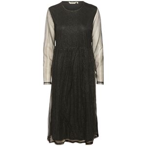 Cream Crthava Dress - Zally Fit S BLACK W. GOLD DOTS S Cream Crthava Dress - Zally Fit S BLACK W. GOLD DOTS S