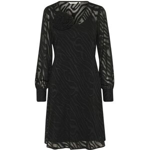 Cream Cryana Dress 34 PITCH BLACK ANIMAL 34 Cream Cryana Dress 34 PITCH BLACK ANIMAL 34