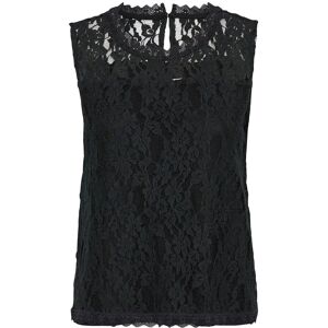Cream Crkit Lace Top XXL PITCH BLACK XXL Cream Crkit Lace Top XXL PITCH BLACK XXL