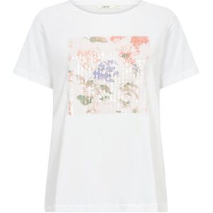Cream Crtria T-Shirt XXL FLORAL SEQUINS SEPIA ROSE XXL Cream Crtria T-Shirt XXL FLORAL SEQUINS SEPIA ROSE XXL