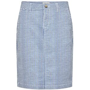 Cream Crberta Twill Skirt 34 BLUE MILKBOY 34 Cream Crberta Twill Skirt 34 BLUE MILKBOY 34