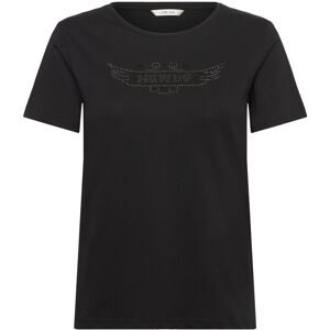 Cream Crliria T-Shirt XS BLACK HOWDY RHINESTONES XS Cream Crliria T-Shirt XS BLACK HOWDY RHINESTONES XS