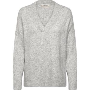 Cream Crmerle Oz V-Neck Pullover L GREY MELANGE L Cream Crmerle Oz V-Neck Pullover L GREY MELANGE L