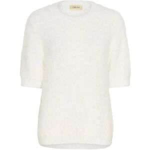 Cream Crlini Knit Pullover XL SNOW WHITE XL Cream Crlini Knit Pullover XL SNOW WHITE XL
