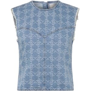 Dante6 -Laia Monogram Jeans Top 36 SKYWASH BLUE 36 Dante6 -Laia Monogram Jeans Top 36 SKYWASH BLUE 36