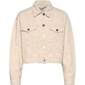 Dante6 -Vanves Distressed Cropped Jeans Jacket 38 BUTTER CREAM 38 Dante6 -Vanves Distressed Cropped Jeans Jacket 38 BUTTER CREAM 38
