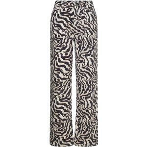 Dante6 -Spotted Animalistic Jeans 34 BLACK/CREAM 34 Dante6 -Spotted Animalistic Jeans 34 BLACK/CREAM 34