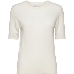 Davida Cashmere T-Shirt Oversized XL WHITE XL Davida Cashmere T-Shirt Oversized XL WHITE XL