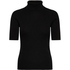 Davida Cashmere Turtleneck Rib T-Shirt L BLACK L Davida Cashmere Turtleneck Rib T-Shirt L BLACK L