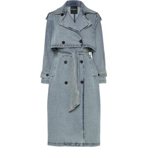Desigual Woman Denim Trench S BLUE S Desigual Woman Denim Trench S BLUE S