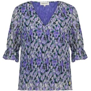 Fabienne Chapot Jade Top 36 POPPY PURPLE/CREAM W 36 Fabienne Chapot Jade Top 36 POPPY PURPLE/CREAM W 36