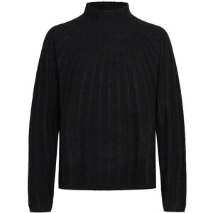 French Connection Kezia Recycled Mock Rib Jumper XS BLACK XS French Connection Kezia Recycled Mock Rib Jumper XS BLACK XS