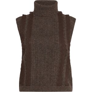 French Connection Kezia Slvlss Jumper S BROWN S French Connection Kezia Slvlss Jumper S BROWN S