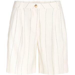 Gant Pinstripe Linen Shorts 34 EGGSHELL 34 Gant Pinstripe Linen Shorts 34 EGGSHELL 34